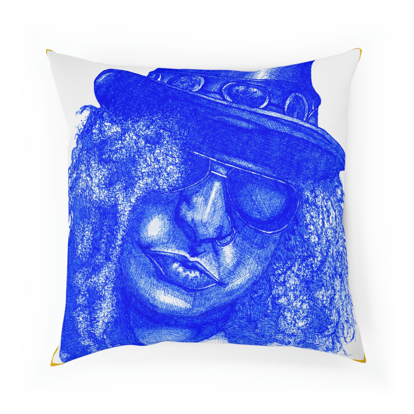 Slash Pen Doodle =Yellow Cushion=