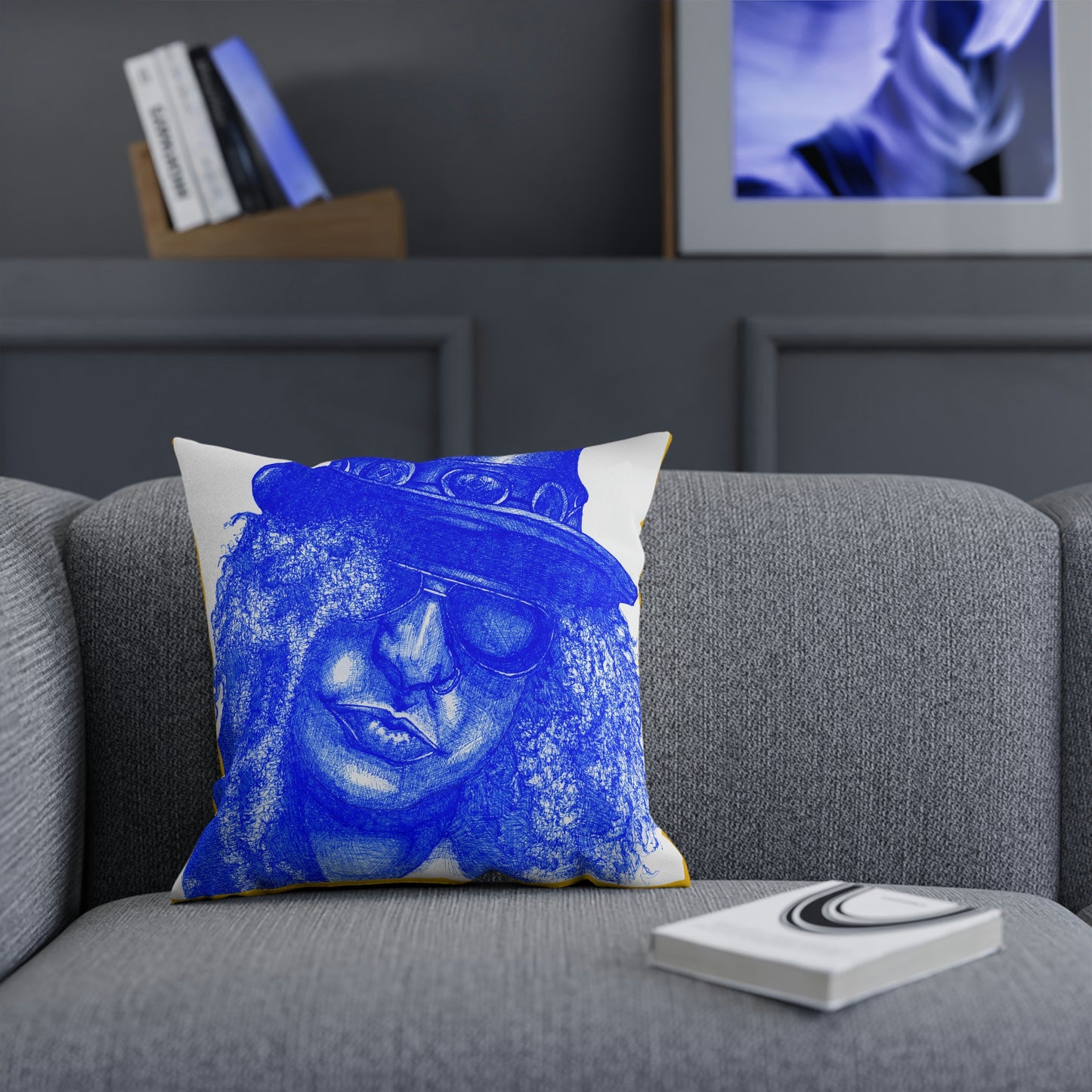 Slash Pen Doodle =Yellow Cushion=