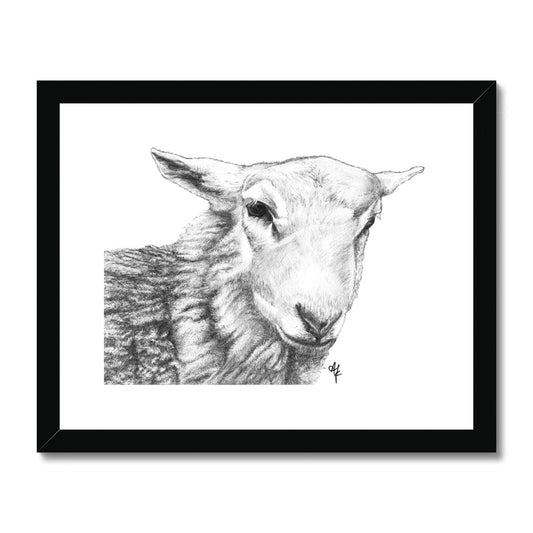 Tyler =Pencil= Framed & Mounted Print
