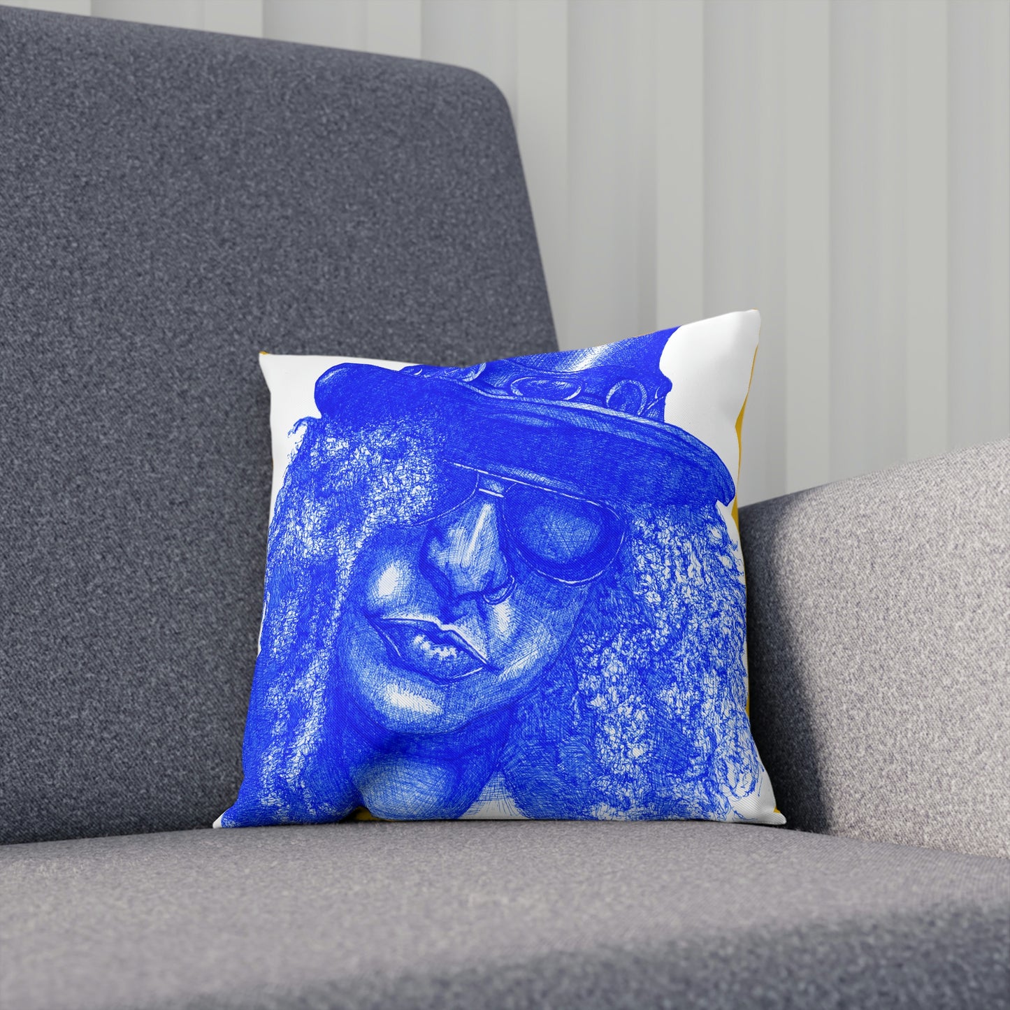 Slash Pen Doodle =Yellow Cushion=
