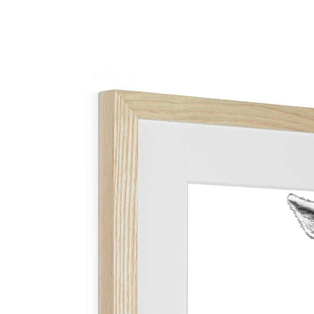 Tyler =Pencil= Framed & Mounted Print